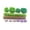 Style C, variant on BELOVING DIY Miniature Grass Tufts Artificial Grass Modeling Versatile Flower Cluster for Style F