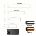 thumbnail image 2 of 7pcs Wireless Motion Sensor LED Strip Lights, Under Cabinet Lighting for Kitchen Bedroom Closet Stairs Hallway, 20/30cm, Rechargeable, 2 of 8