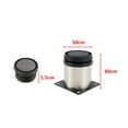 thumbnail image 2 of EIMELI Pieds de Meubles en Acier Inoxydable 4 Pcs Pied de Meuble en Métal Réglable pour Canapé Table Étagères Ensemble, 2 of 11