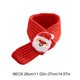 thumbnail image 3 of Bufanda de punto para mascotas pequeñas, diadema decorativa para Navidad e invierno, de tela roja, tamaño de 28 a 37 cm, accesorio cálido y cómodo para mascotas, 3 of 6
