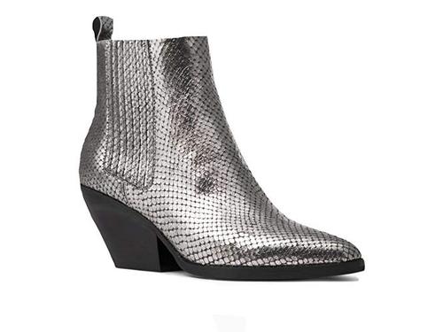 michael kors white booties