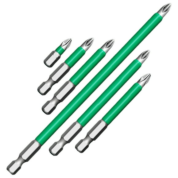 Strong Durability Screwdriver Drill Bit Set 6Pcs Screwdriver Bit Set Precision Screwdriver Set Universal Alloy Steel Screwdriver Jewelers Screwdriver Set