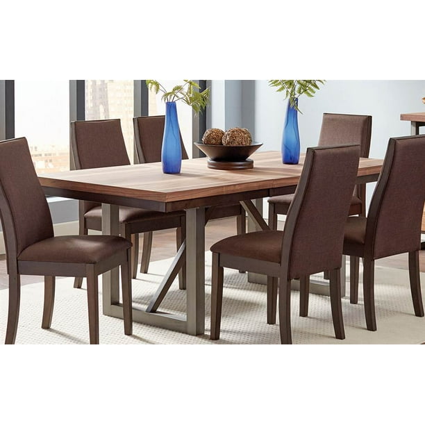 18 In Extension Leaf Dining Table Natural Finish Com 18 In Extension Leaf Dining Table, Dining Table With Extension Leaf