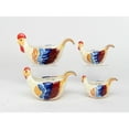 thumbnail image 5 of Ceramic Rooster Measuring Cup Set of 4, 5 of 5