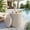 White, variant on SERWALL Outdoor Cooler Side Table, Umbrella Side Table with 1.5 inch Hole for Patio, Pool, White