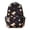 Black, variant on Cute Capybara Print Backpack For Teens Large Capacity Water Resistant Nylon School Bookbag