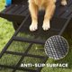 thumbnail image 5 of Dog Car Ramp 75" Extra Long Folding Pet Ramp, Wide Anti-Slip Portable Dog Ramp for Car, SUV, Truck, Couch & High Bed, Heavy Duty Steel Frame, Supports up to 132 lbs, 5 of 11