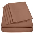 thumbnail image 4 of 6-Piece Microfiber Bed Sheets ? Ultra-Soft, Wrinkle-Free, Deep Pocket Fit, 4 of 7