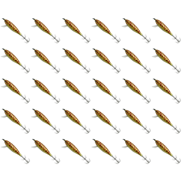 Anzuelo Jigging para calamar y camarón, herramienta de pesca nocturna con cebo Artificial brillante de 5,5g (estilo B)