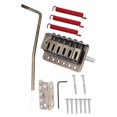 thumbnail image 1 of 6-String Electric Guitar Tremolo Bridge System for ST Guitar Copper Bronze Color, 1 of 4