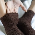 thumbnail image 6 of Dress Choice Men's 4 Pack Winter Thick Socks Warm Comfort Soft Fuzzy Floor Socks, 6 of 8