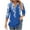 01 Blue2, variant on Womens Tops Casual V Neck Shirts Pleated Business Casual Blouses Fall Loose Tunic Tops