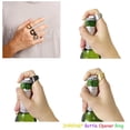 thumbnail image 2 of SENIURIS Bottle Opener Ring, Trendy Bartender Ring for Men, Fashion Ring Beer Can Opener Ring.(Black size6), 2 of 7