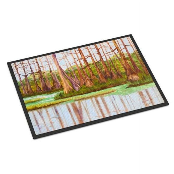 Carolines Treasures FHC1005JMAT 24 x 36 in. Bayou by Ferris Hotard Indoor or Outdoor Mat