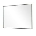 thumbnail image 3 of PS Beveled Frame Hanging Mirror Wall Mirror Bathroom Mirror Vanity Mirror for Bathroom Living Room Black 39.5" x 30", 3 of 7