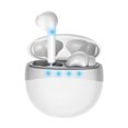 thumbnail image 2 of Auriculares Bluetooth 5.0 Auriculares inalámbricos Manos libres Bluetooth Mini auriculares recargables con caja de carga, Blanco sidaley EL5102-02B, 2 of 2