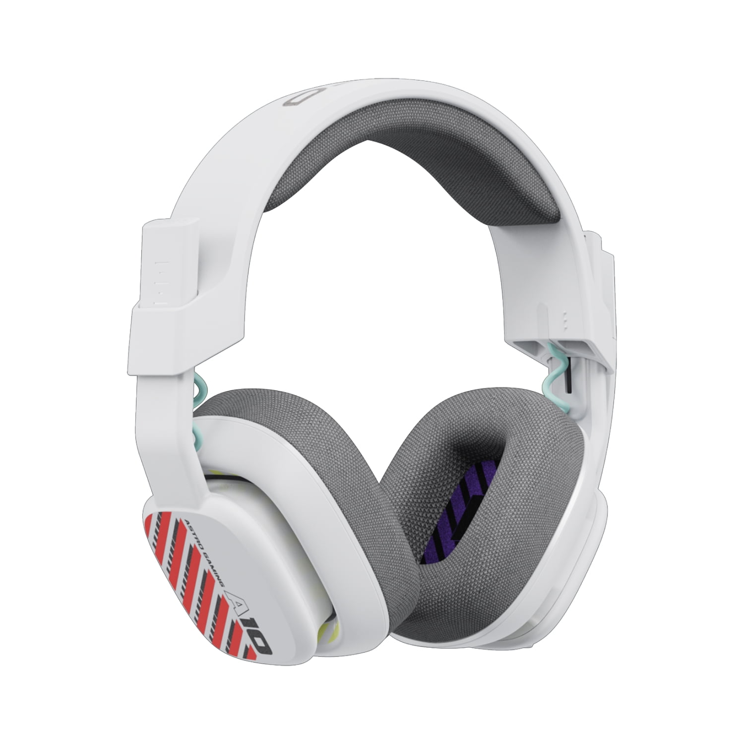 Voorstad rooster glans ASTRO A10 Gaming Headset Gen 2 Wired Headset - Over-ear gaming headphones  with flip-to-mute microphone, 32 mm drivers, compatible with PlayStation, PC,  White - Walmart.com