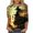 A365 Light Yellow, variant on Yuncity Halloween Shirts For Women 3/4 Sleeve Witch Graphic Tees Summer Fall Crew Neck Casual Stylish Outdoor Athletic Tshirts Size L Light Yellow