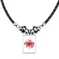 thumbnail image 1 of collar a mano colgante de cuerda de cuero Unbranded M, 1 of 3