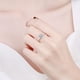 thumbnail image 2 of Anillo de plata esterlina para mujer, anillo de moissanita de cuatro garras de 1 quilate y 2 quilates, anillo Zhoujia, 2 of 5