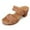 Brown, variant on Slippers for Women,Stylish Slippers Open Toe Design Summer Casual Footwear Platform Wedge Height 7cm And Everyday Wear,Womens Slippers,Brown,9.5