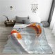 thumbnail image 5 of Balery Koi Fish Water Manta de Felpa Suave y Acogedora – Cobija de Franela Aterciopelada para Cama, Lavable y Cálida para Sofá, Mascotas, Transpirable-80"x60", 5 of 7
