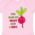 thumbnail image 4 of Inktastic You Make My Heart Skip a Beet Boys or Girls Baby Bodysuit, 4 of 5