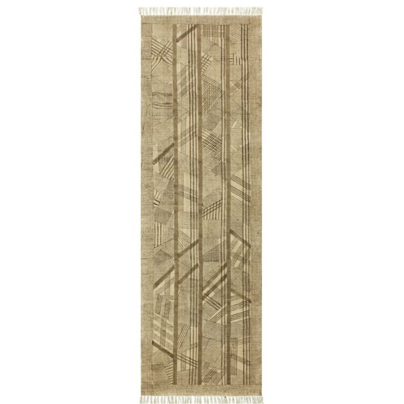Casavani Study Room Rug Brown Kitchen Area Mat Yoga Outdoor Rug 2.6x10 feet
