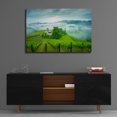 thumbnail image 4 of Epic Art  'Vineyard In The Mist'  by Don Schwartz, Acrylic Glass Wall Art, 36"x24", 4 of 8