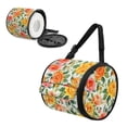 thumbnail image 2 of SEANATIVE Flowers Round Paper Towel Bag Home Decor Portable Hanging Paper Towel Dispenser Cover Aesthetic Paper Towel Holder with Zipper Reusable Toilet Paper Protector for Bathroom, 2 of 7