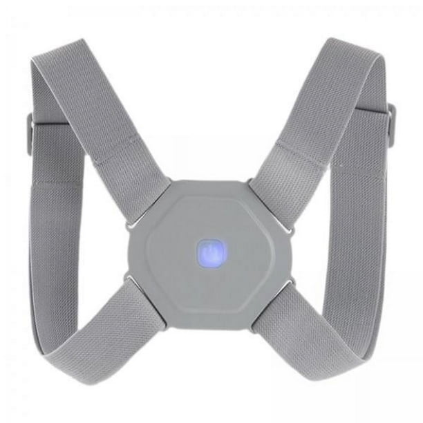 Soporte de espalda inteligente,Corrector de espalda inteligente ajustable,Cinturón de corrección de asiento Alisador de espalda transpirable,Corrector de espalda Soporte de