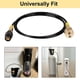 thumbnail image 4 of Riwesomey Tubo de conexión Luz y duradera W21.8-14 CGA 320 Tubos de unión Tubo de conexión fuerte universal pequeño Agua con chispas Simple Herramientas eléctricas G5/8-14, 4 of 6