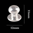 thumbnail image 2 of Bgsha 10pcs Small Handles Pull Door Knobs for Box Cabinet Chests Case Drawer 7*10mm, 2 of 8