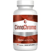 CinnaChroma Blood Sugar Support Supplement - Cinnamon Capsules with Chromium Picolinate Plus Vitamin D3 and K2