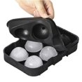 thumbnail image 5 of 2 Bandejas para Cubitos de Hielo con 6 Compartimentos, Silicona con Tapa y Molde para Cubitos de Hielo para Whisky, Reutilizables y Sin BPA (Redondas, Cuadradas), 5 of 5