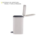 thumbnail image 3 of bote de basura rim 8l blanco, 3 of 6