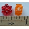 thumbnail image 2 of Flower Beads Hot Pink Pearl Large Hole Pony Beads Made in USA, 2 of 3
