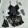 thumbnail image 3 of Ketyyh-chn99 Pyjamas pour Femmes Robe de Nuit Mode Sans Manches Couleur Unie Confortable Robe de Nuit Pyjama Femme E,S, 3 of 4