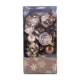 thumbnail image 2 of Set de 30 adornos navideños de bolas brillantes para el árbol de Navidad. Ideales para decorar tu árbol de Navidad, celebrar fiestas y el hogar. Marrón, 2 of 8