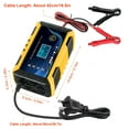 thumbnail image 3 of Chargeur de Batterie LCD Intelligent Universel 12V 6A avec Compensation de Température pour Automobile, Marine et Alimentation, 3 of 9