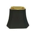 thumbnail image 2 of Royal Designs 10" Square Cut Corner Bell Lamp Shade Black, 2 of 5