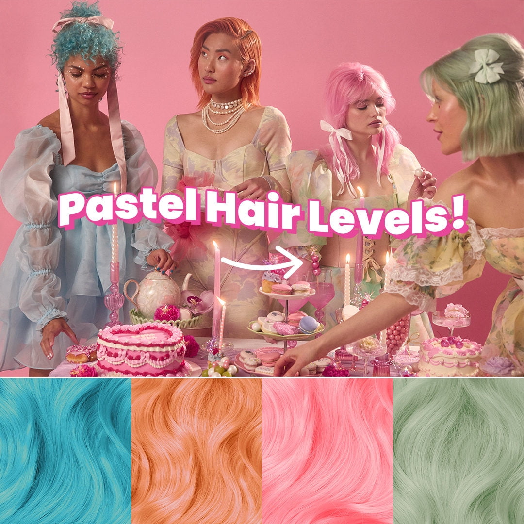 Arctic Fox Peach Prosecco Pastel 8-oz. Semi-Permanent Vegan Hair