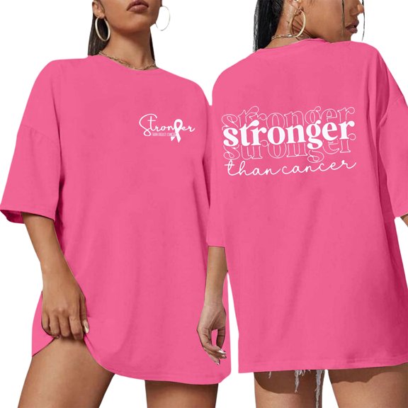 Graphic Tees for Women Casual Loose Letter Print Crew Neck Short Sleeve T Shirt Top for Everyday Comfort and Style Pink S