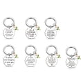 thumbnail image 5 of Giaone Creative Sister Friendship Keychain Stainless Steel Sisterhood Symbol Keyring, 5 of 6