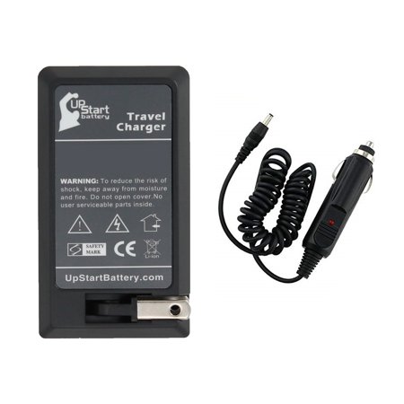 NP-FZ100 Charger + Car Plug Replacement for Sony A9 Digital Camera - Compatible with Sony NP-FZ100 Battery Charger