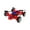 Red, variant on Black Inertia Four Axis Plane Toy Car Four Wheel Drive Off Road Vehicle Model Play Shockproof Fun Drive