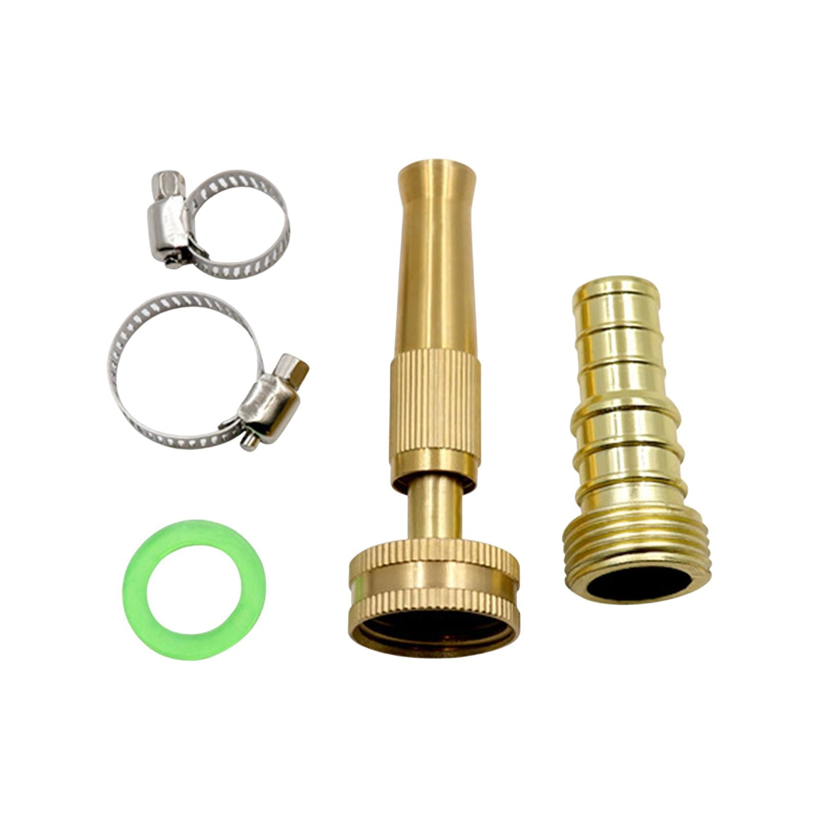 Brass Adjustable Hose Nozzle High Power Jet Sprayer Pressure Spray