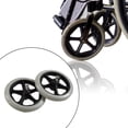 thumbnail image 4 of Esquirla 2 Pcs Roues de Remplacement pour Fauteuil Roulant Roue avant pour Fauteuil Roulant 6 Pouces, 4 of 7