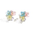 thumbnail image 5 of Sunyuer 14K Gold Plated Little Daisy Earrings Studs for Women Petite Flowers Studs Earrings, 5 of 5