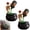 Black-1, variant on Halloween Decorations Vintage Cauldron with Fog Maker Witches Cauldron Skeleton DIY Set Plastic Table Decor Indoor, Spooky Fogging Cauldron for Party,7.8x13.7 Inch